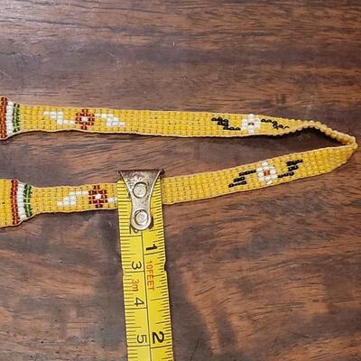 Lot 239: Antique 1920's Navajo Rolling Log Beaded Necklace