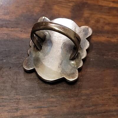 Lot 240: Old Pawn Navajo Royston Turquoise Ring