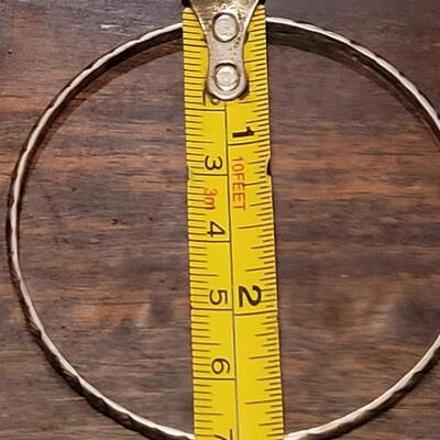 Lot 244: TAXCO Sterling Bangle Bracelet