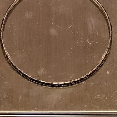 Lot 244: TAXCO Sterling Bangle Bracelet