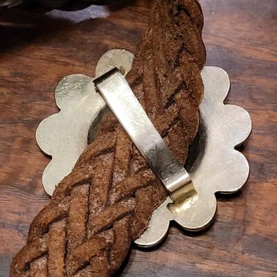 Lot 250: Vintage Mexican Sterling Concho Belt
