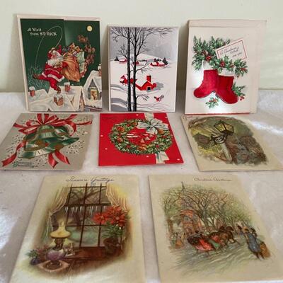 ST VINTAGE ASSORTED HOLIDAY CARDS