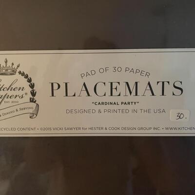 ST LARGE FORMAT BIRD PLACE MATS