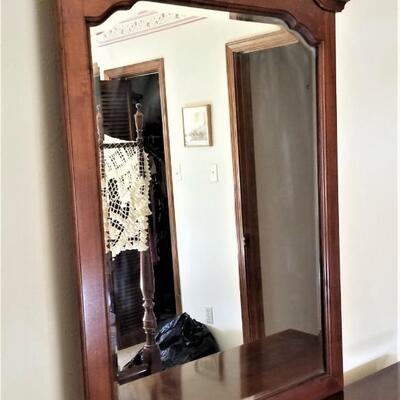 Lot #253  Lexington Dresser with Mirror - nice condition