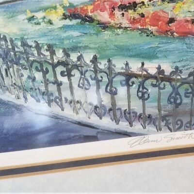 Lot #256  Framed Print "Monte Carlo" - signed/numbered