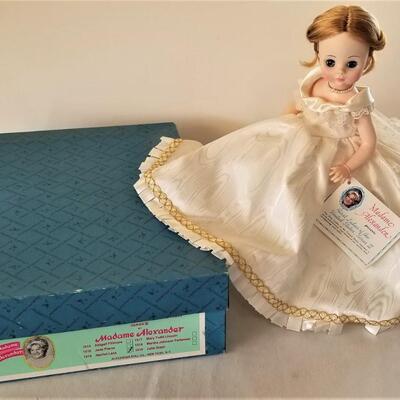 Lot #263  Vintage Madame Alexander Doll  - First Ladies Series - in original box