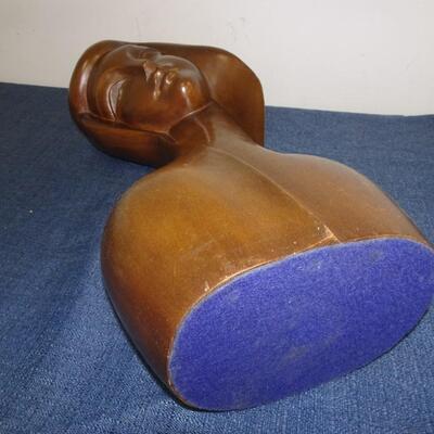 LOT 320. WOOD CARVING