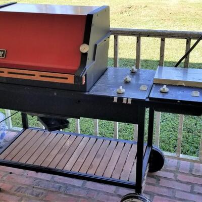Lot #266  Weber Gas Grill with cover