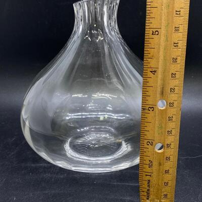 Vintage SEA of Sweden Crystal Flower Bud Vase