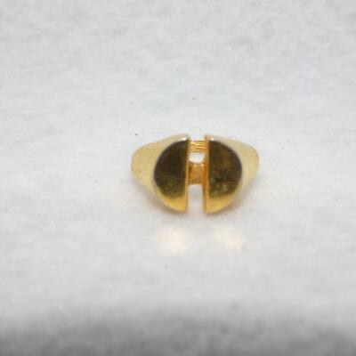 Gold Tone Ring