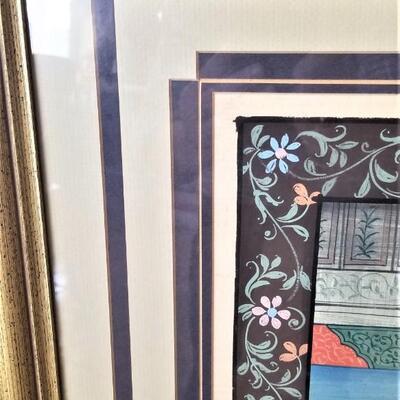 #279  Very interesting Large framed Painting -Indian