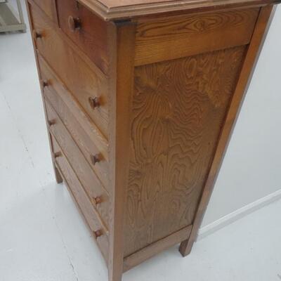 LOT 338  VINTAGE ASH DRESSER