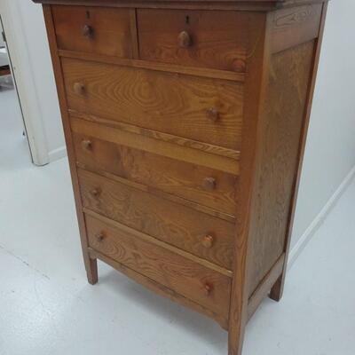 LOT 338  VINTAGE ASH DRESSER