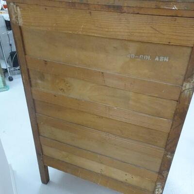 LOT 338  VINTAGE ASH DRESSER