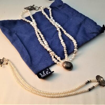 Lot #284  Two MIGNON FAGET vintage necklaces