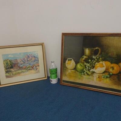 LOT 345. HOME DECOR ART