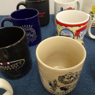 LOT 355. MUG COLLECTION