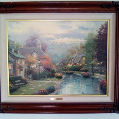 Thomas Kinkade - Lamplight Brooke, Lamplight Lane II