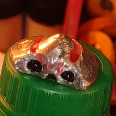 Accident Art Piece Solid Silver.