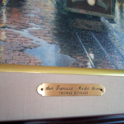 Thomas Kinkade - San Francisco Market Street