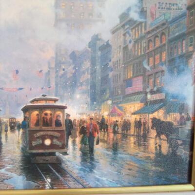 Thomas Kinkade - San Francisco Market Street
