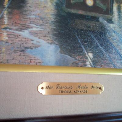 Thomas Kinkade - San Francisco Market Street