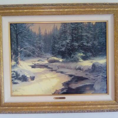 Thomas Kinkade - Winters End