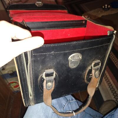 Vintage Leather Camera Bag