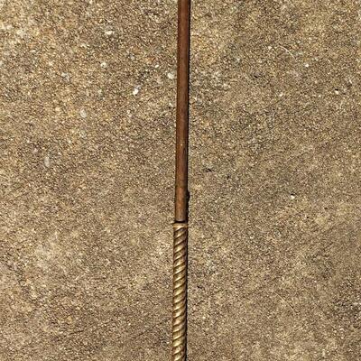 Antique Spanish 1910's 2 arm ceiling light.