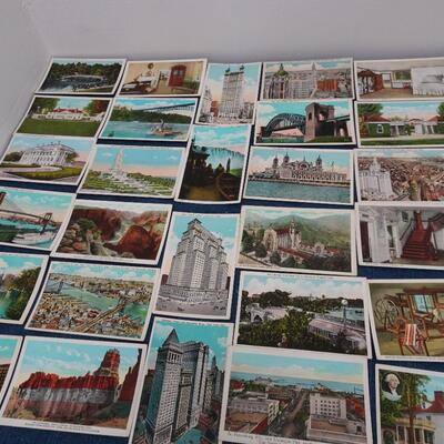 LOT 380. COLLECTION OF VINTAGE POSTCARDS UNUSED