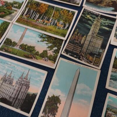 LOT 380. COLLECTION OF VINTAGE POSTCARDS UNUSED