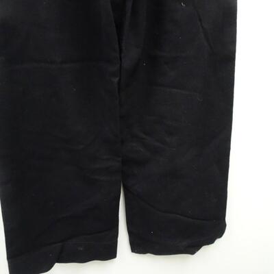 LOT 399. VINTAGE NAVY WOOL UNIFORM WITH 13 BUTTON PANTS