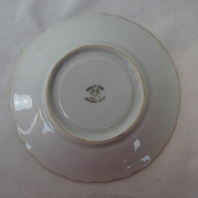 Demitasse Tea Cup & Saucer by Ucagco China Made in Occupied Japan - Vintage