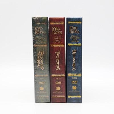 Lord of The Rings Extended Special Edition DVD Lot