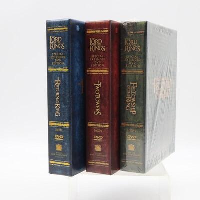 Lord of The Rings Extended Special Edition DVD Lot