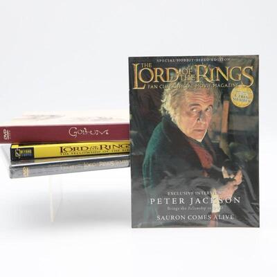 Lord of The Rings DVD Extras with Magazine