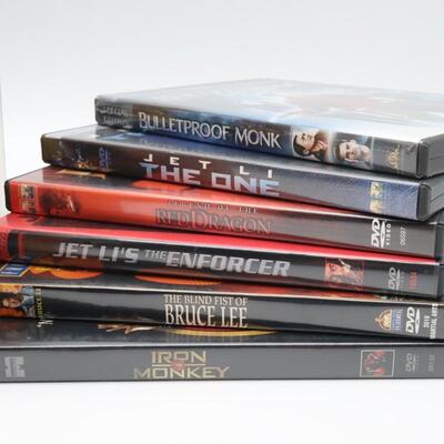 Jackie Chan/ Jet Li DVD Lot