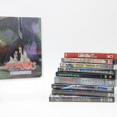 Anime Mixed DVD Lot