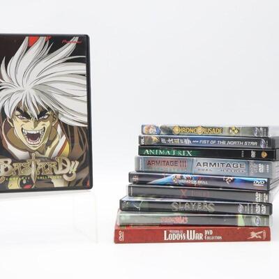 Anime Mixed DVD Lot