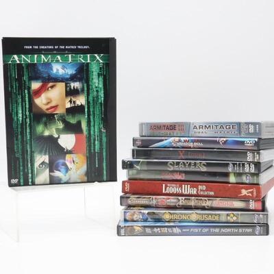 Anime Mixed DVD Lot