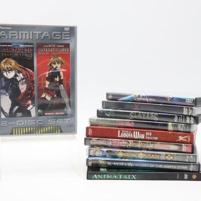 Anime Mixed DVD Lot