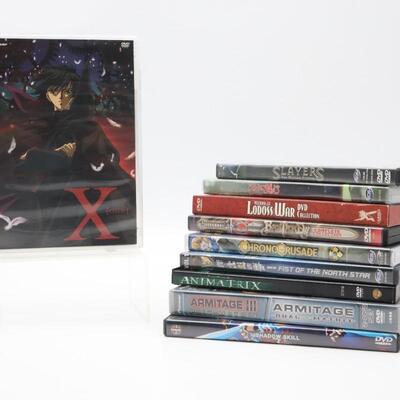 Anime Mixed DVD Lot