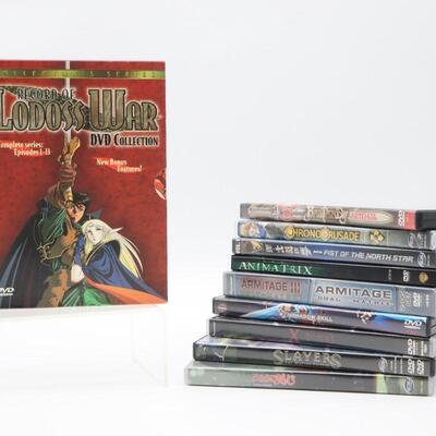Anime Mixed DVD Lot