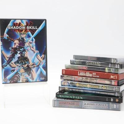 Anime Mixed DVD Lot