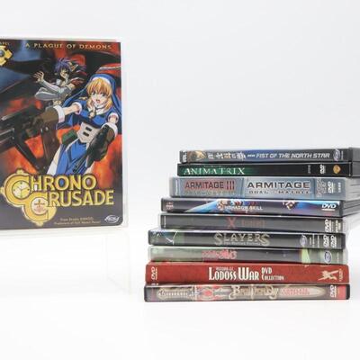 Anime Mixed DVD Lot