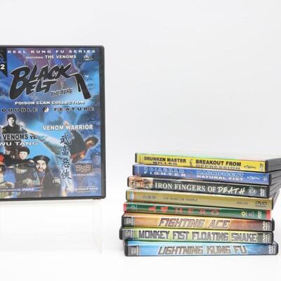 Mixed Kung Fu DVD Lot