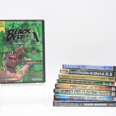Mixed Kung Fu DVD Lot