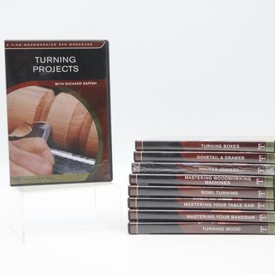 Woodworking DVD Lot