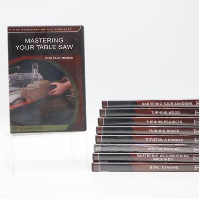 Woodworking DVD Lot
