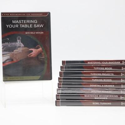 Woodworking DVD Lot